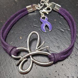 Domestic Abuse Butterfly Bracelet